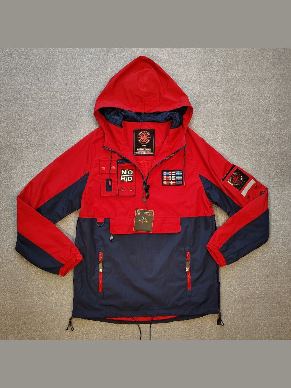Nordic Down Hooded Pullover Jacket – NWT – Size Large